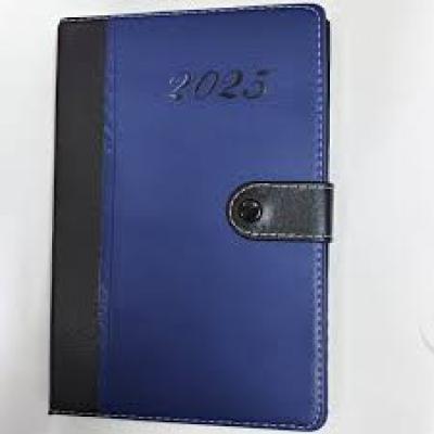 Diary A5 Corporate 2025 Blue/Black/Brown